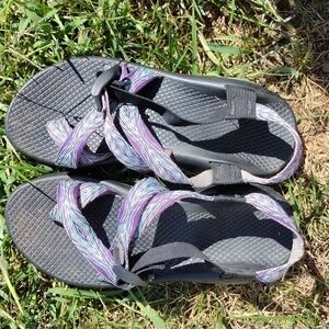 CHACO Z/1 Pixel Weave Yampa Sport Water Hiking Sandals Women's sz 8